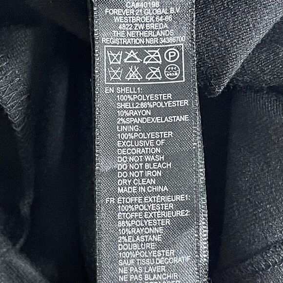 Forever 21 XXI Gold Plisse Blouson Mini Dress - Medium - Picture 10 of 10